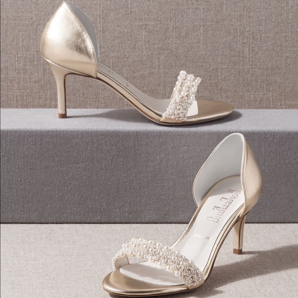 Something Bleu Cappy Heels